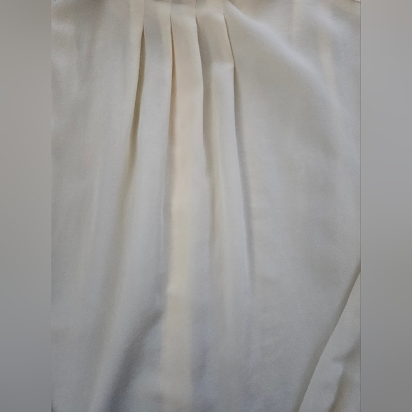 Vintage - Silk "Condor" Light Yellow Blouse - Size 7/8 - Hong Kong - Picture 9 of 9